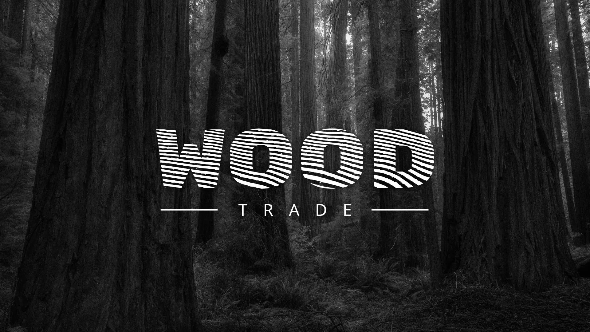 Разработка логотипа для компании «Wood Trade» в Порхове